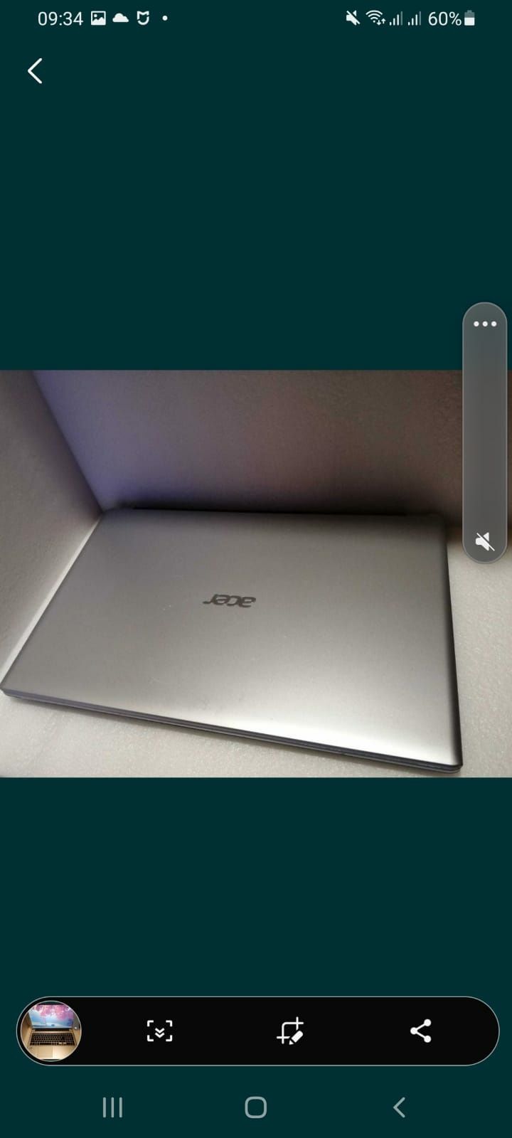 Laptop Acer Slim 15 inch, Geanta transport
