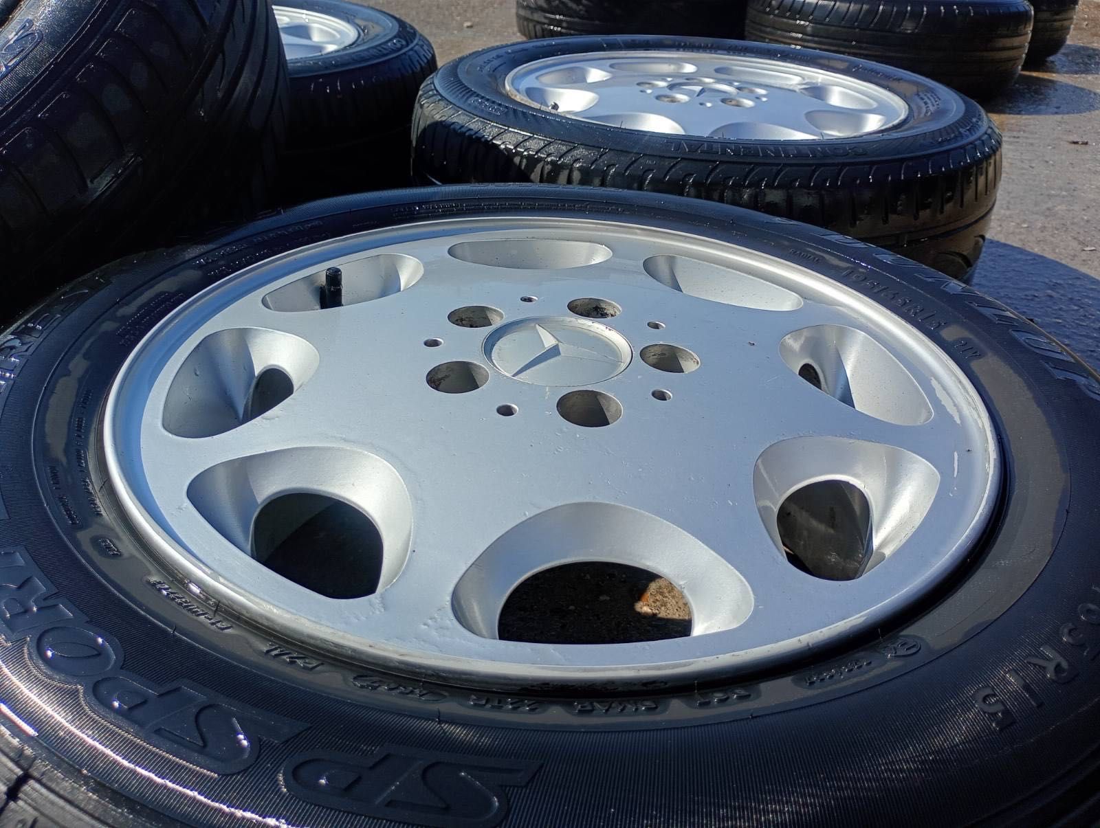 Джанти Mercedes 8 броя ет44 ет38 5х112 15’