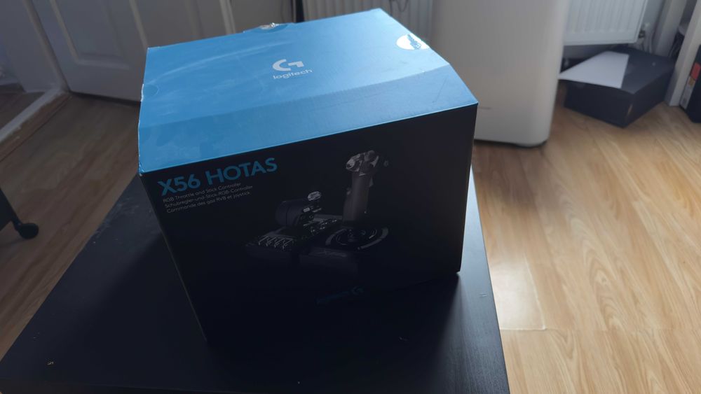 Joystick Logitech X56 Hotas, Negru