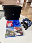 Consola Playstation 4 Pro PS4 PRO 4 jocuri si stand