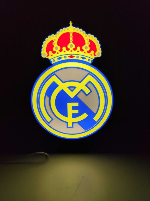 3д лампа Real Madrid C