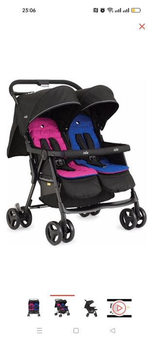 Продам коляску для двоих