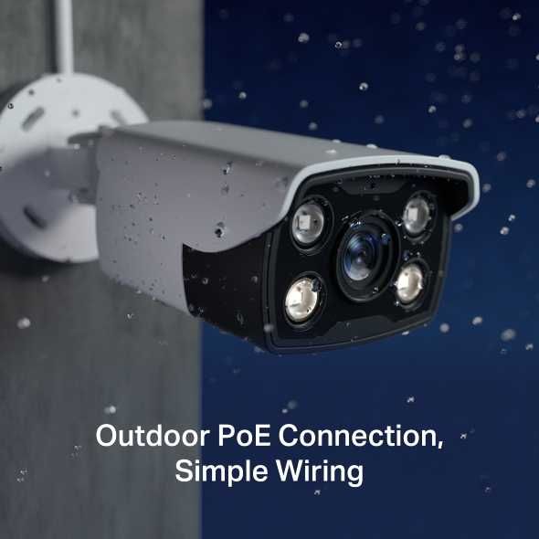 TP-Link VIGI C340(2.8mm) 4MP Outdoor наружная полноцветная  камера