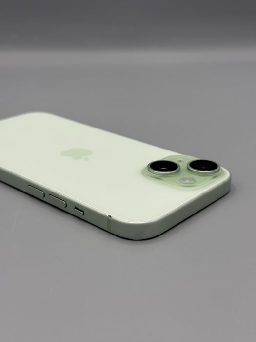 iPhone 15, 128 GB, Baterie 100%, Verde, Plata in rate cu buletin