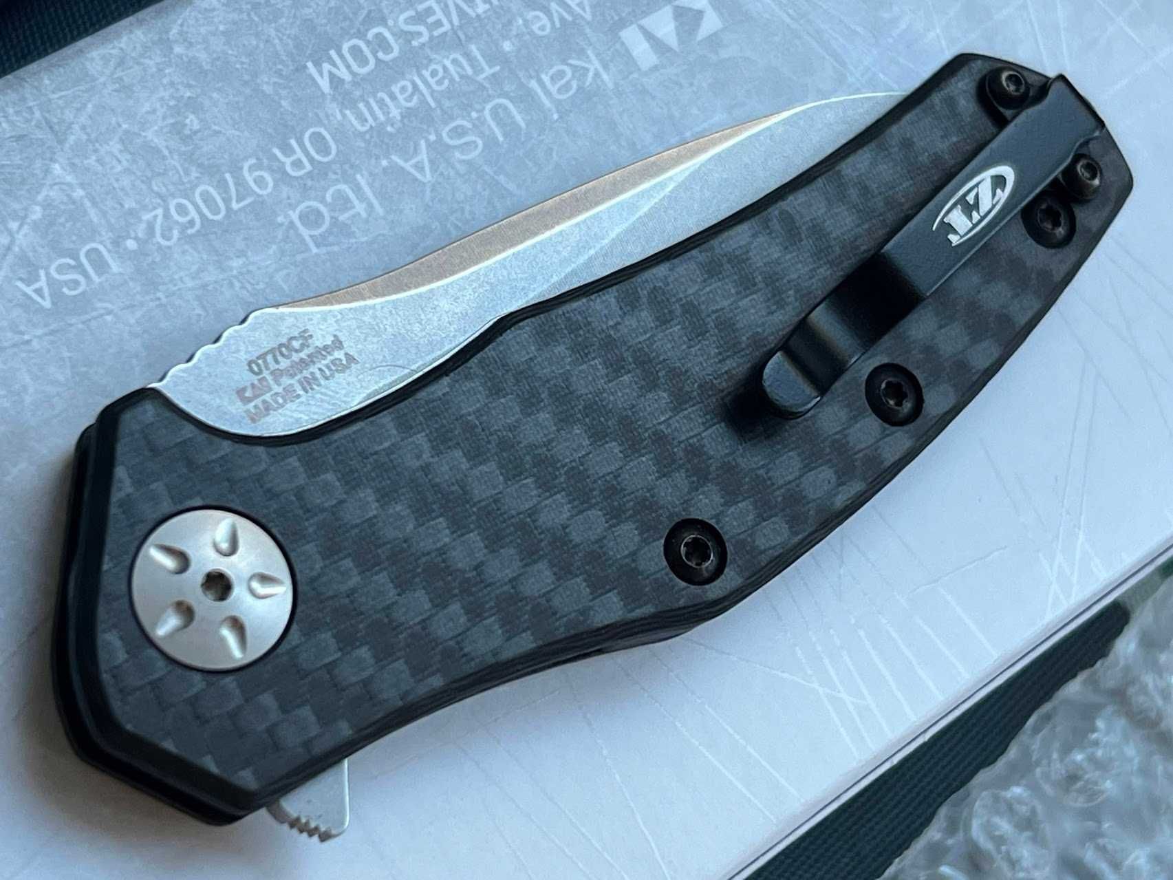 Нож Zero Tolerance 0770CF НОВ