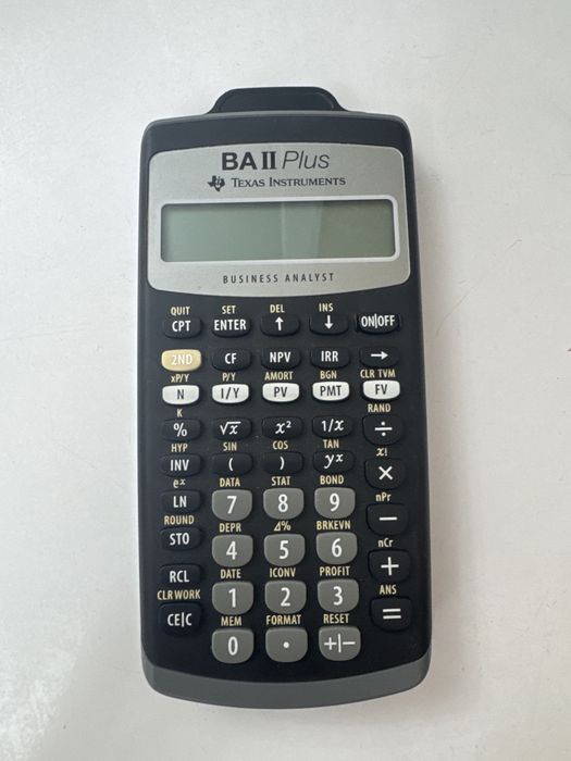Финансовый Калькулятор Texas Instruments Ba 2 Plus