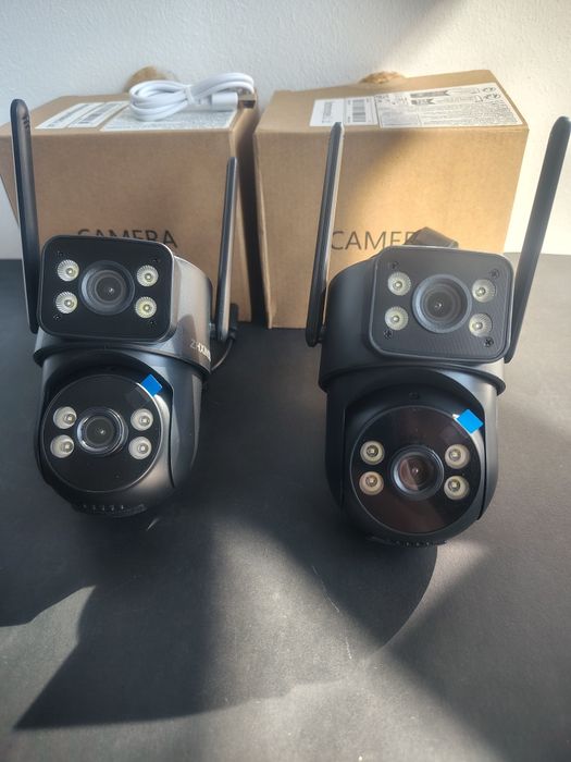 Set 2 camere supraveghere wireless duble