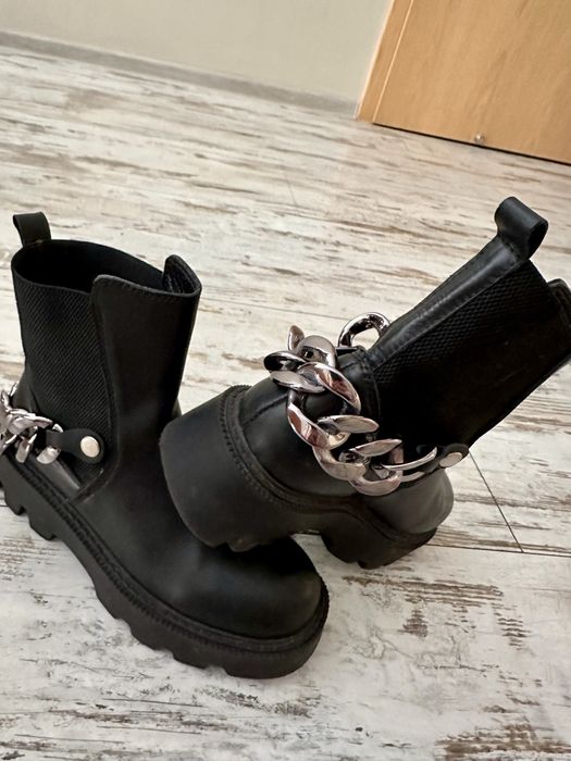 Дамски боти от естествена кожа Pause