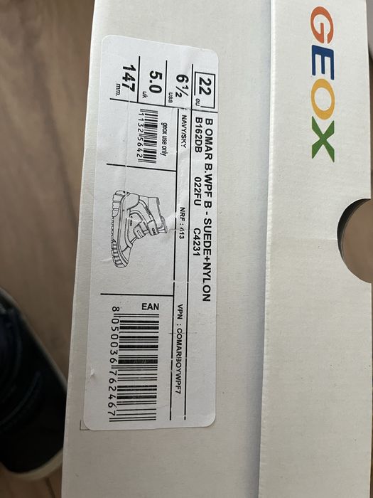 Детски обувки Geox 22 номер