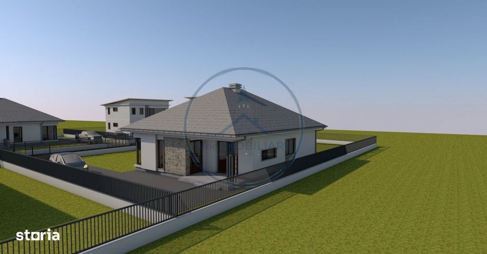 Casa Individuala de vanzare, 3 camere, 120 mp, zona Aerodrom