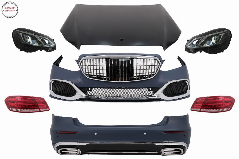 Kit Exterior Mercedes E-Class W212 (2009-2012) Conversie la Facelift M Design- livrare gratuita