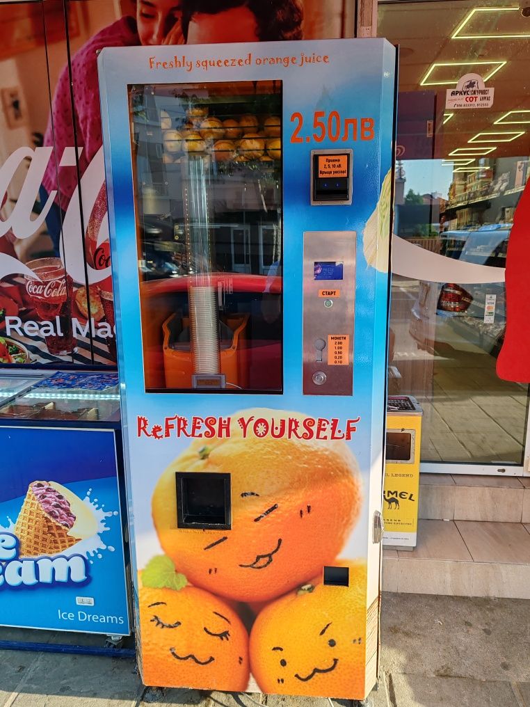 Вендинг автомат за фреш Oranfresh or70