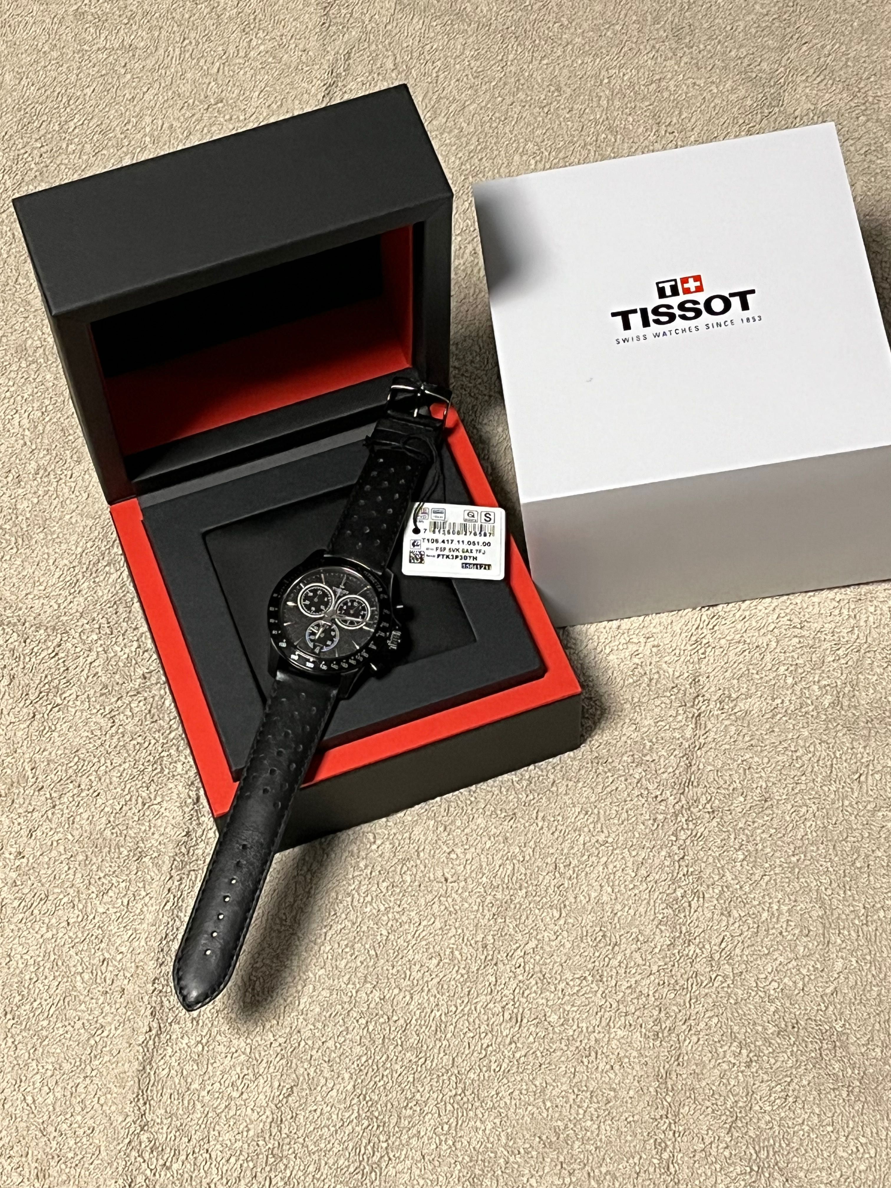 Ceas Tissot V8 Chronograph Black Edition
