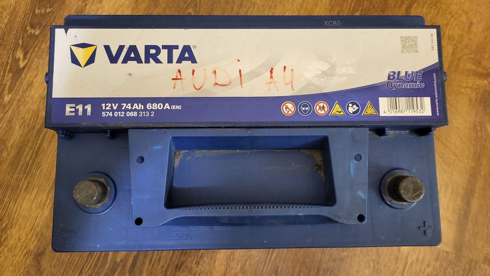 Акумулатор VARTA 12V 74Ah 680A