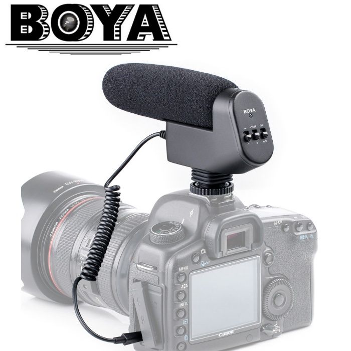 Microfon BOYA BY-VM600 Cardioid Directional Condenser Microphone Mic