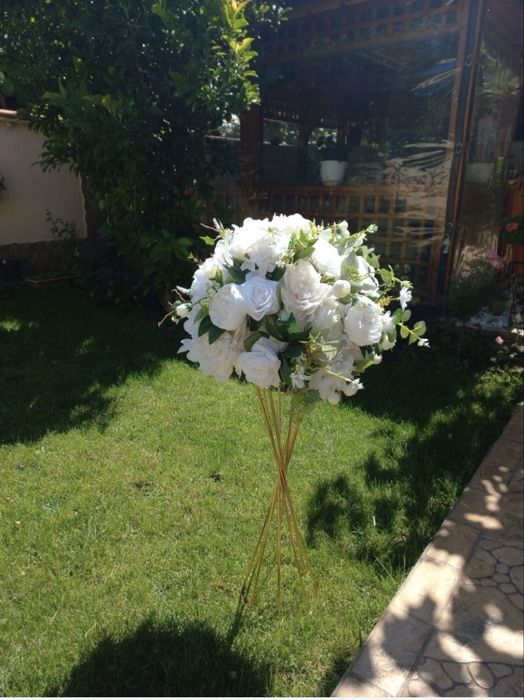 Set 6 Stalpisori cu flori