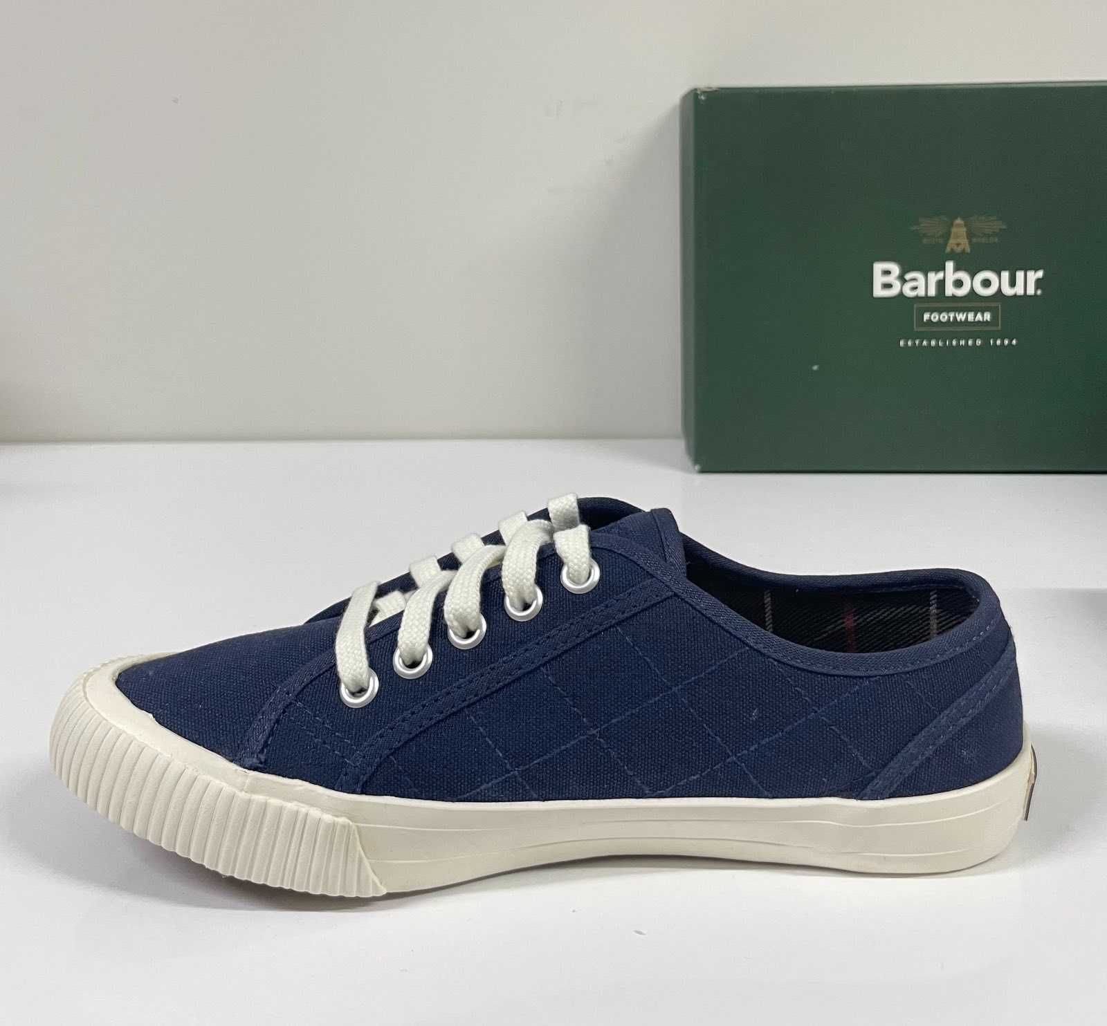 Barbour Luna Navy