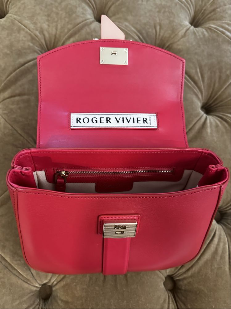 Geanta Roger Vivier, originala (nu Saint Laurent, Chanel)