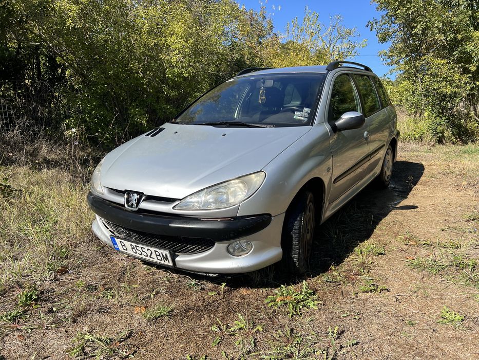 Пежо 206 SW комби 1.4 HDi дизел, 68коня, 2003 година