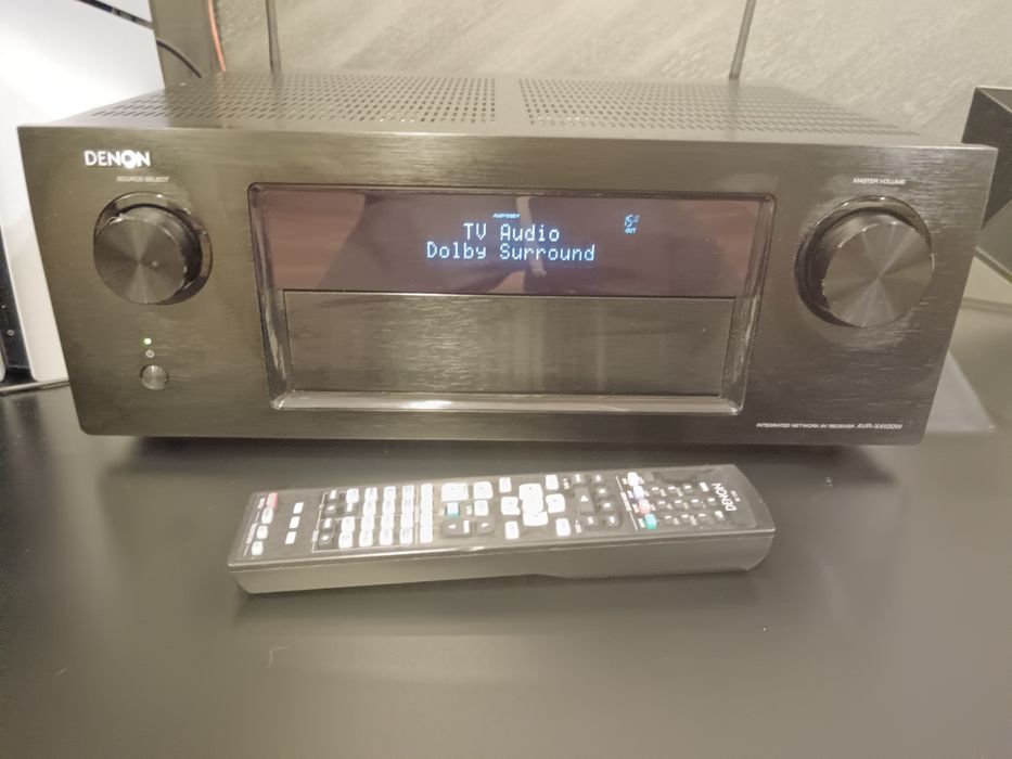 Home Cinema Receiver amplificator Denon AVR x4100w Dolby Atmos 7.2