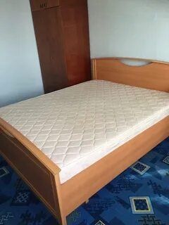 Кровать с матрасом двухспальная