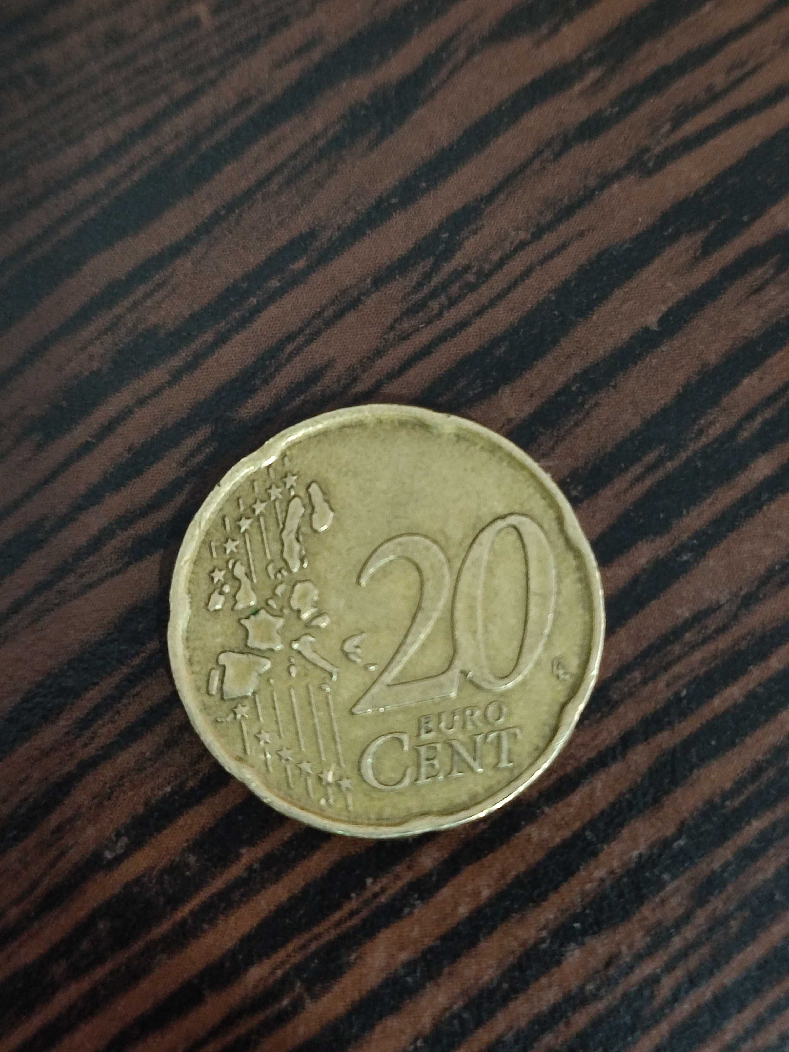 Monedă de 20 cenți (2002)