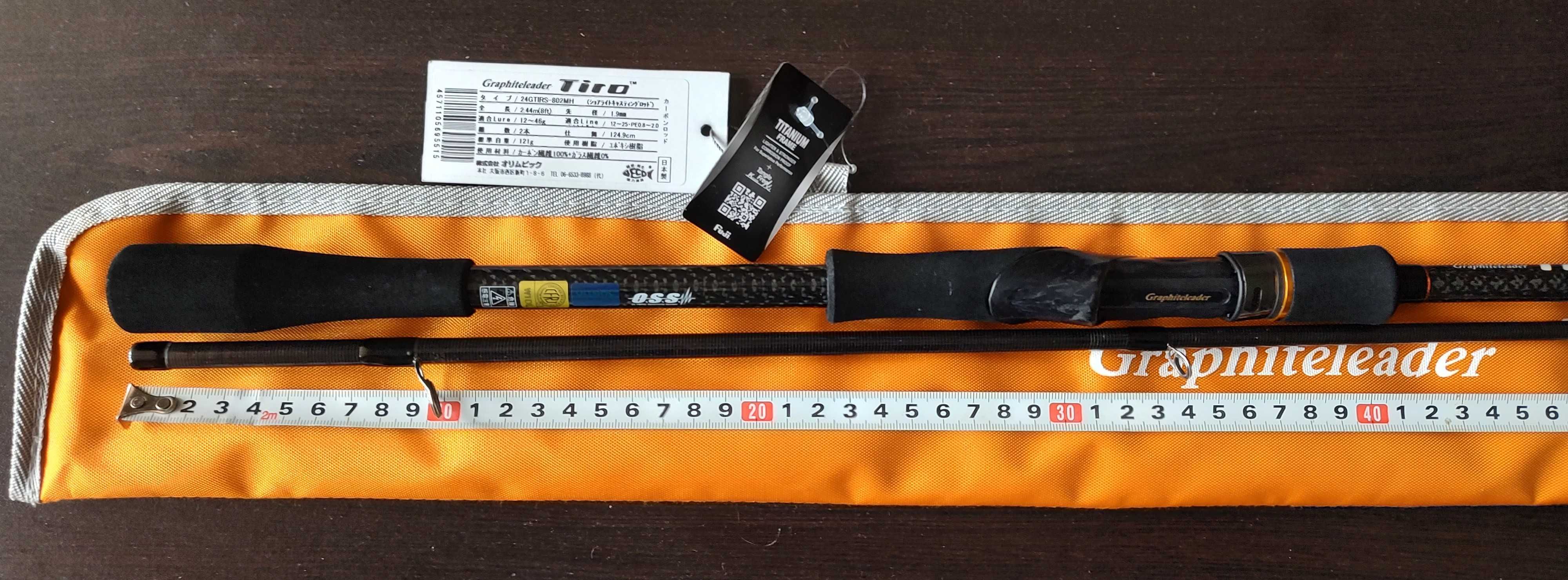 Спинингова въдица Graphiteleader 24GTIRS-802MH  - 802MH  2.44m. 12-46g