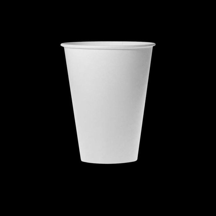 Pahare carton alb 8oz, 250/100buc/set
