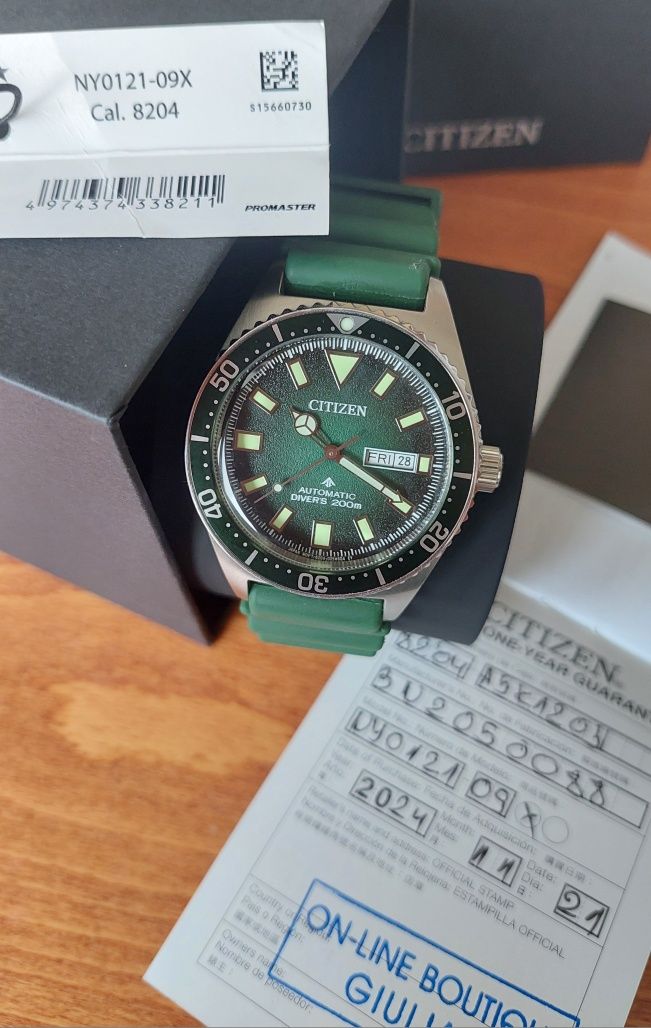 Часовник Citizen Promaster Diver Challenge NY0121-09X