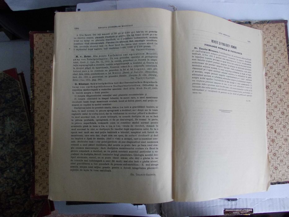 Revista stiintelor medicale