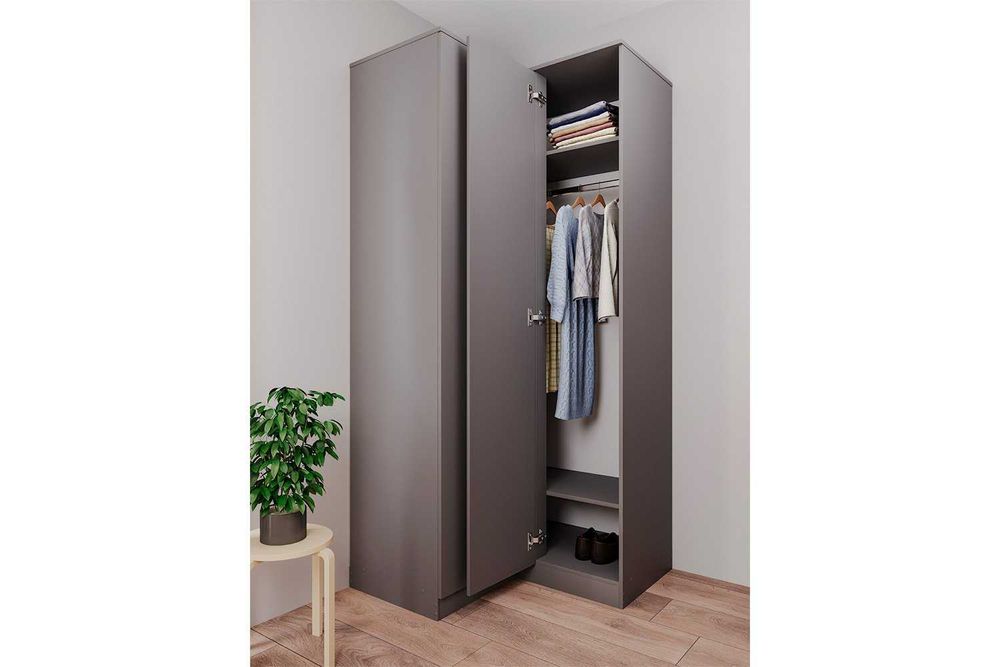 Акция! Новый угловой шкаф 95 см 220 см 50 см от магазина АЗИЯ СКЛАД