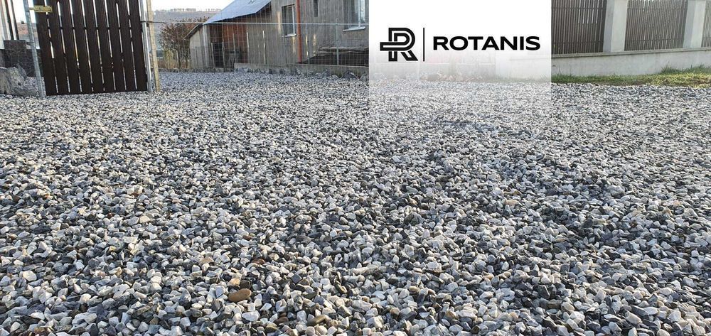 Piatra concasata pentru amenajare: grădina / curte