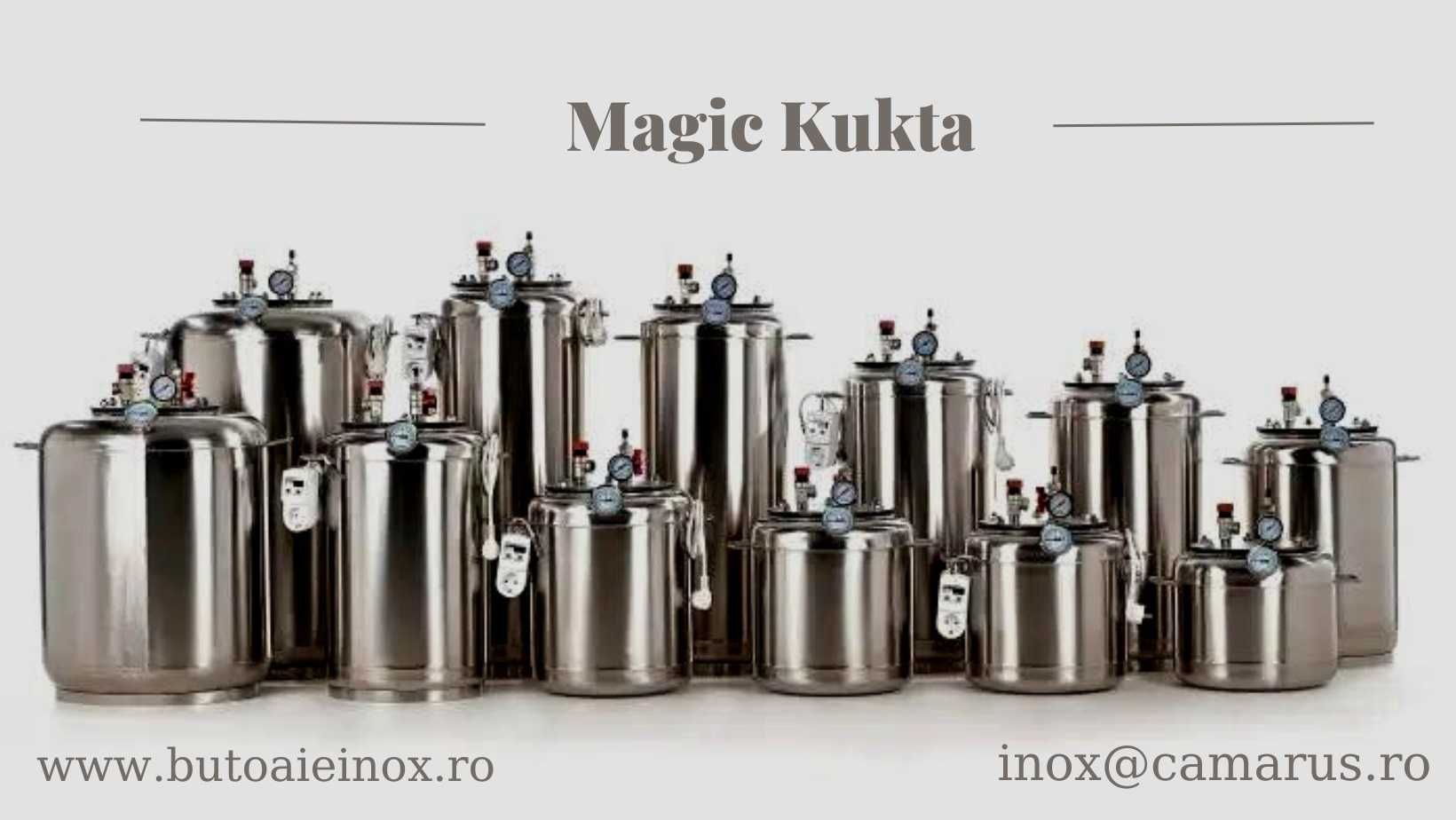 Magic Kukta E 50 autoclav, sterilizator profesional borcane/conserve