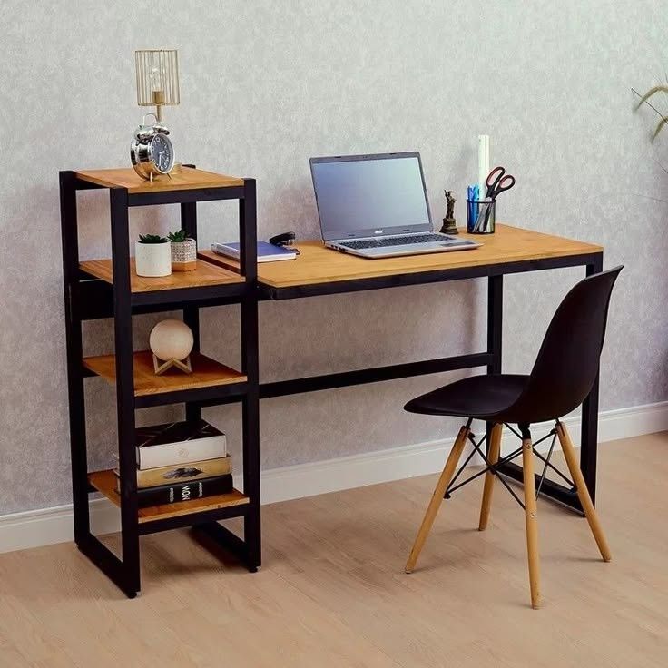 Компьютерный стол лофт, kompyuter stoli loft uslubida