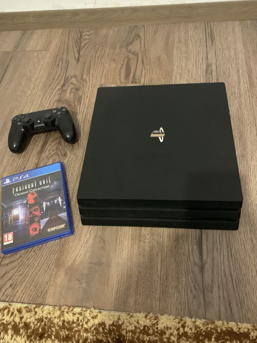 Playstation 4 pro cu ssd 1maneta 1 joc merge perfect ca un ps5