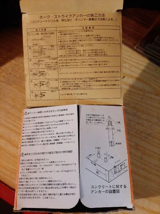Продаются анкерные болты Ø 18мм. (Япония)