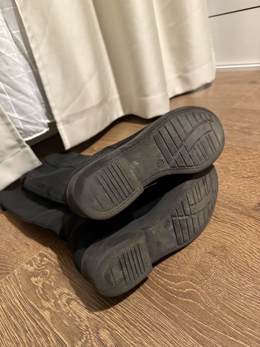 Cizme piele intoarsa musette