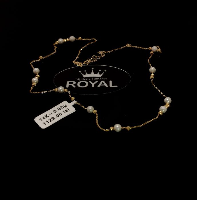 Bijuteria Royal lant din aur 14k 2.83 gr