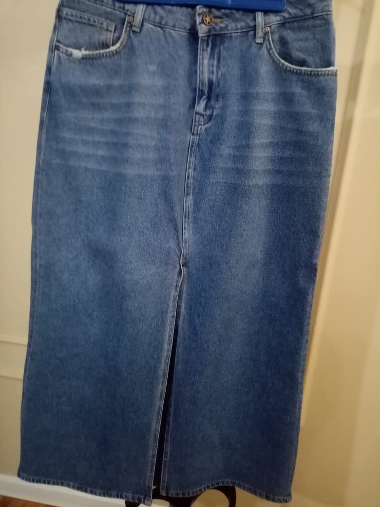 Юбка джинсовое, Турция, 48,50 размер