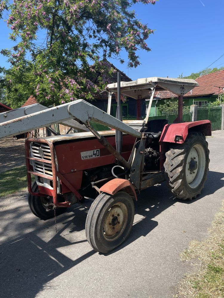 Tractor Steyr cu incarcator