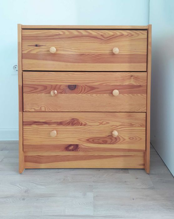 Скрин 3 чекмеджета RAST от IKEA