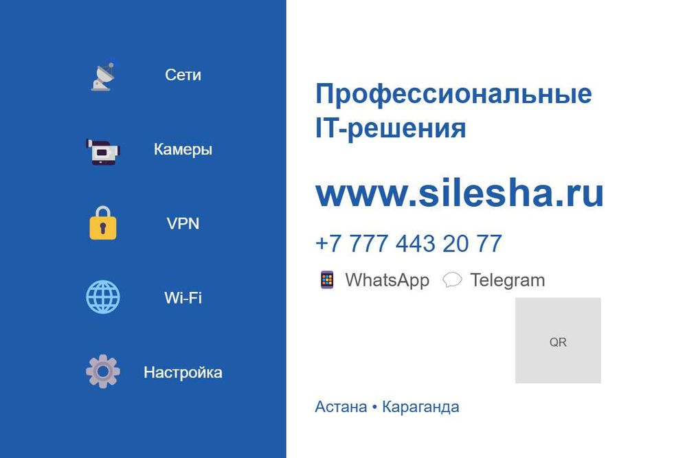 Настройка видеонаблюдения / сети MikroTik / Cisco / Ubiquiti итд.