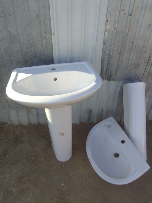 Раковина тюльпан со стойкой рабочий 5000 тн