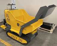 Верижен Мини Самосвал товар 500 кг BRIGGS&STRATTON 10 к.с. ширина 86см