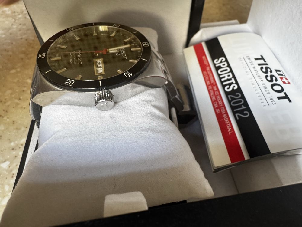 Тиссот, PRS 516, самоподзавод, сапфир стекло, 100 м.