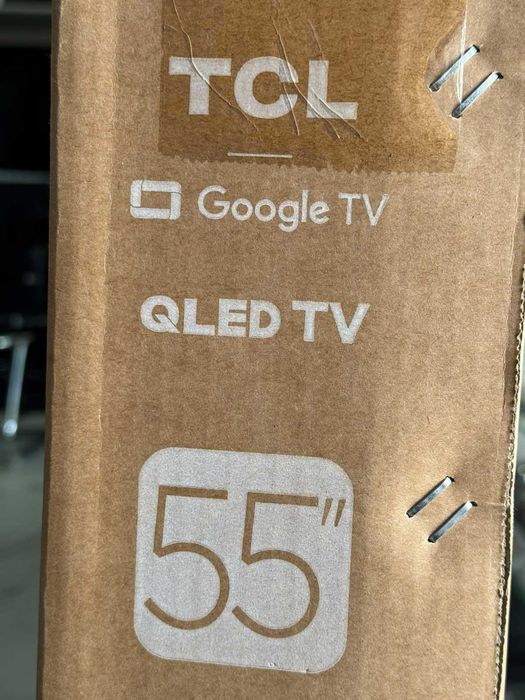 НОВ! TCL QLED 55P7K, 55" (139 см), Smart Google TV, 4K Ultra HD