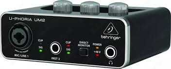 Звуковая карта Behringer UM2