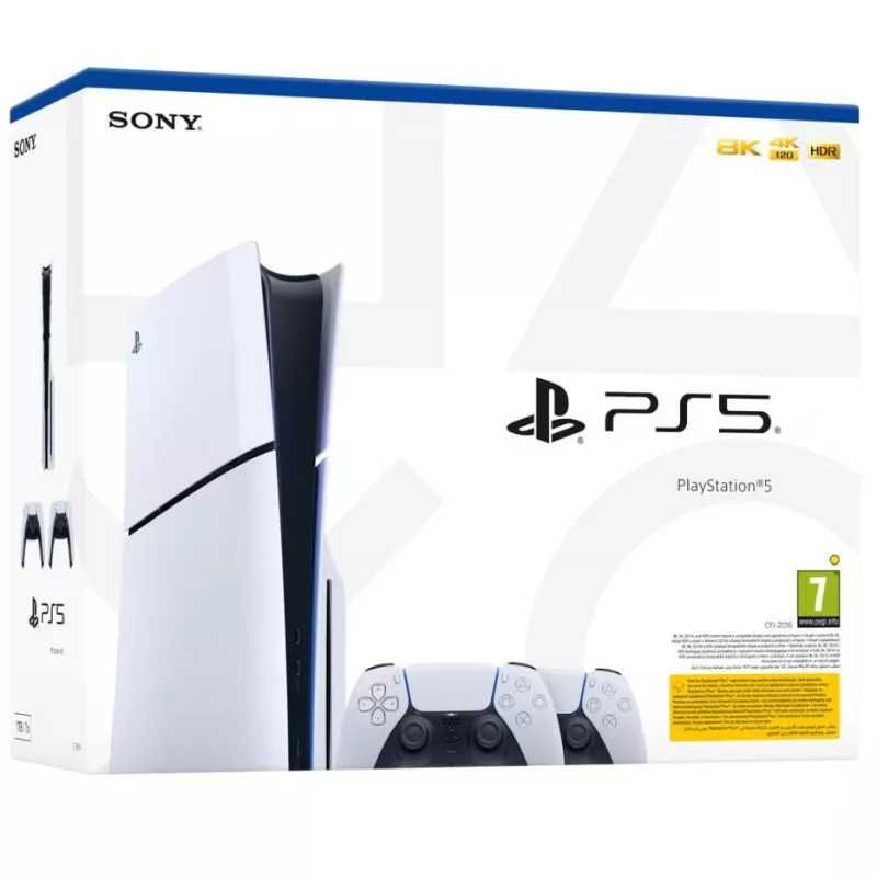 Amanet Dracula PS5 Slim cu Disk,1TB/2 manete/Nou.