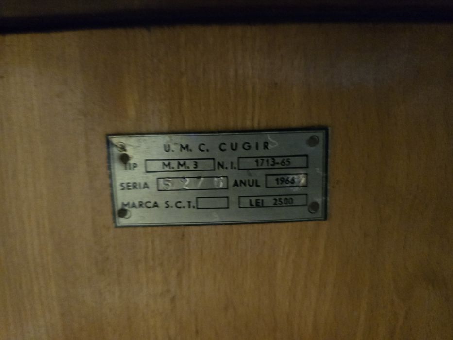 Masina de cusut Ileana Cugir din 1966