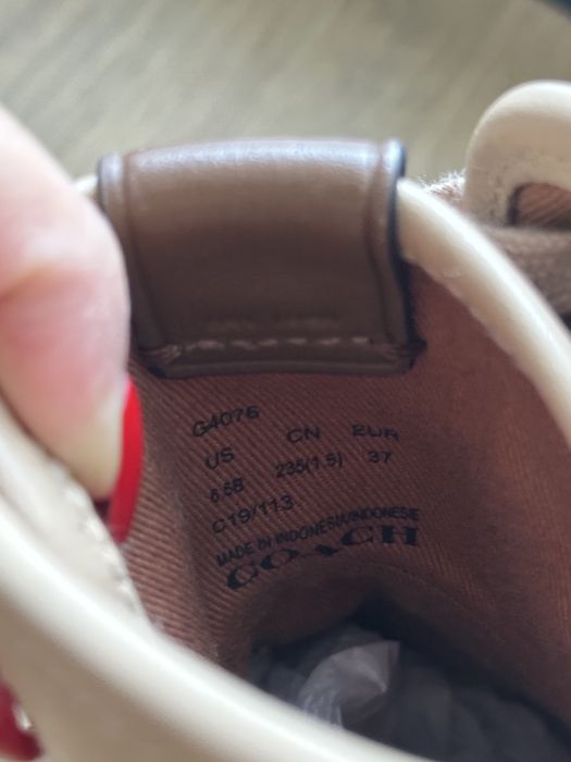 ОРИГИНАЛНИ! Coach Дамски маратонки кецове размер 37